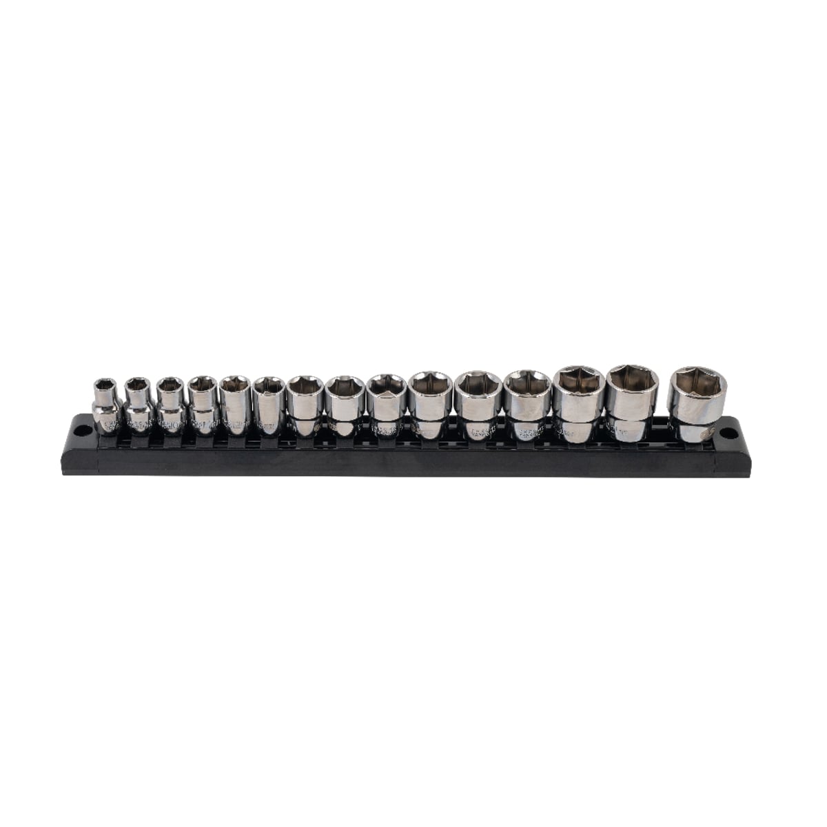 SGS 15pc 3/8in Drive Metric Socket Set | 8mm-22mm | Magnetic Rail